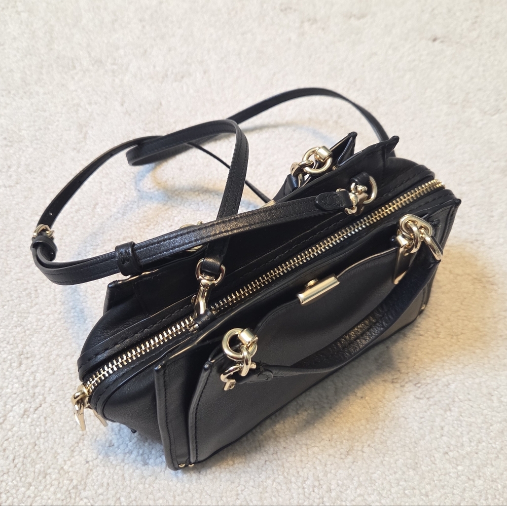 Coach Dreamer 21 Bag In Black - Picture 5 of 13